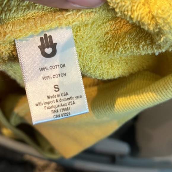 Spiritual Gangster Love Classic Crewneck in Citrine - Picture 5 of 6